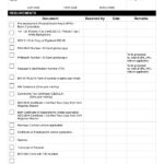 12 Pre Employment Checklist Examples PDF Word Examples