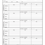 147 Child Care Forms And Templates Free To Download In PDF