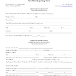 Arizona New Hire Reporting Form Download Printable PDF Templateroller