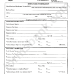 Arizona New Hire Reporting Form Printable Pdf Download