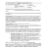 At Will Employment Contract Template EForms