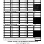 Form 22222 Schedule B State Withholding Tax Oregon 2006