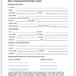 Form Specifications