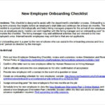 FREE 16 New Hire Checklist Samples In PDF Google Docs Excel Pages