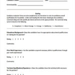 FREE 37 Interview Forms In PDF Ms Word Excel