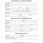 FREE 4 New Hire Forms In Excel MS Word PDF