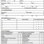 FREE 5 Work Physical Forms In PDF