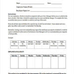 FREE 7 Employee Availability Forms In PDF MS Word