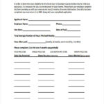 FREE 7 Wage Verification Forms In PDF