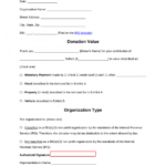 Free Donation Receipt Templates Samples PDF Word EForms