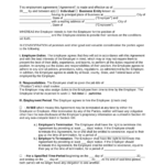 Free Oklahoma Employment Contract Templates PDF Word EForms