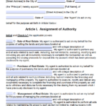 Free Real Estate Power Of Attorney Ohio Form PDF Word