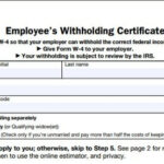 How To Fill Out The W 4 Form New For 2020 SmartAsset