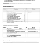 In Processing Checklist Printable Pdf Download