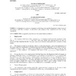 India Employment Agreement Form Legal Forms And Business Templates