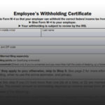 IRS Issues 2020 Form W 4