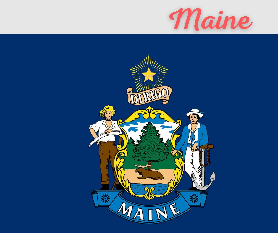 Maine State Motto Dirigo 50states