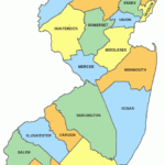 New Jersey County Map District Of New Jersey