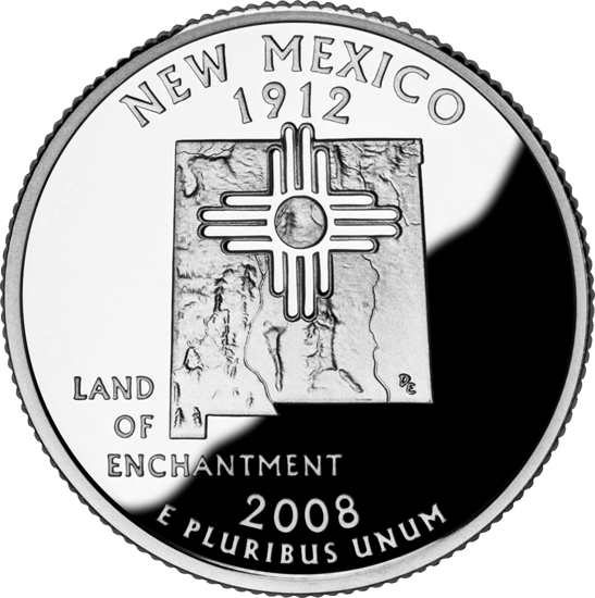 New Mexico State Quarter 50States