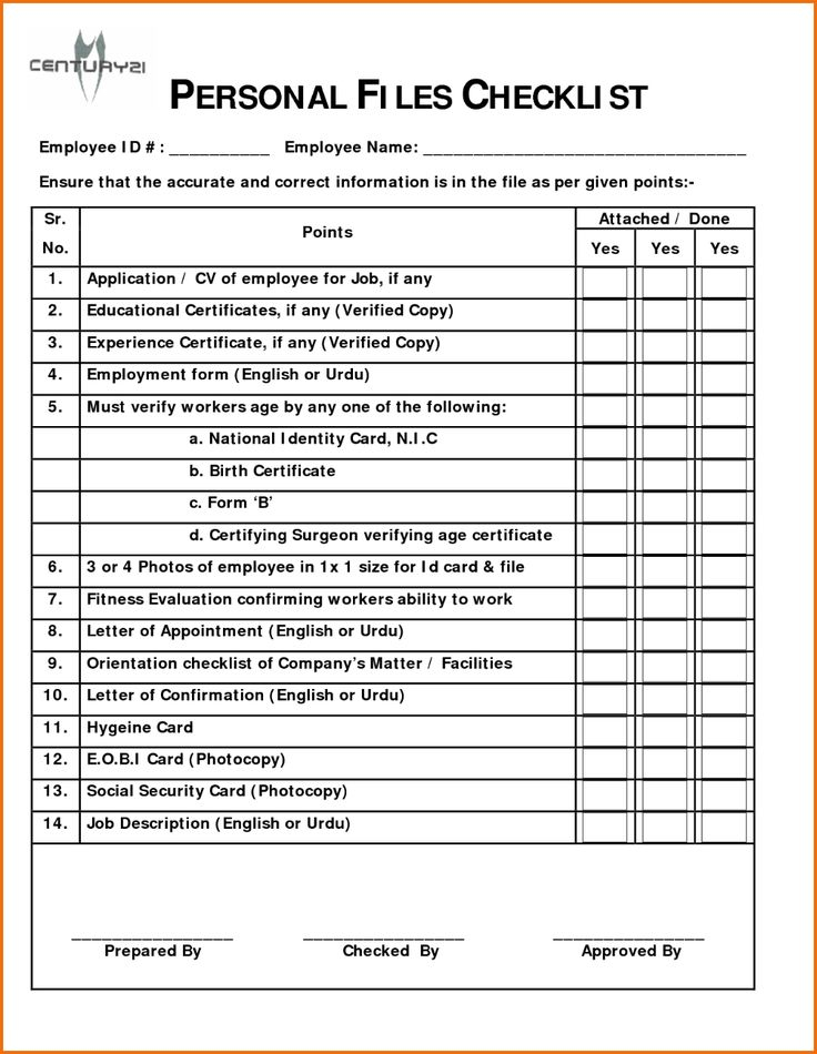 Personnel File Template Employee Warning Notice Free Word Pdf Inside 