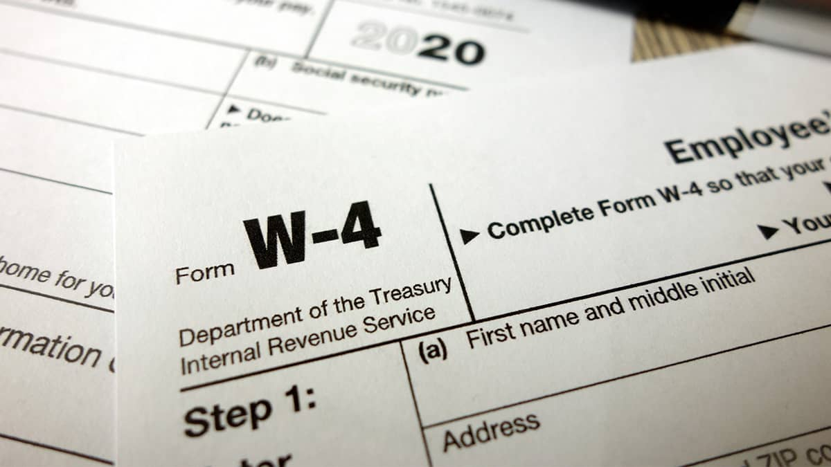 State W 4 Form Detailed Withholding Forms By State Chart