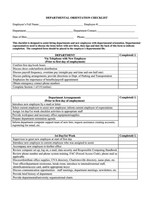 Top New Employee Orientation Templates Free To Download In PDF Format