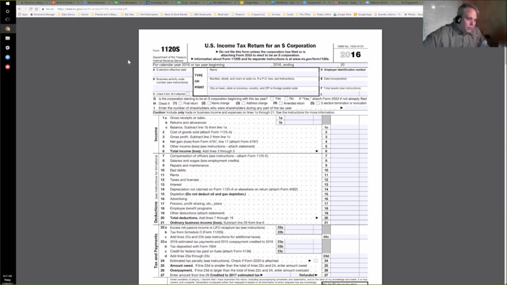 Understanding Tax Returns For Small Business Owners YouTube
