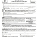 Irs Form W9 Printable FORM W9 2022